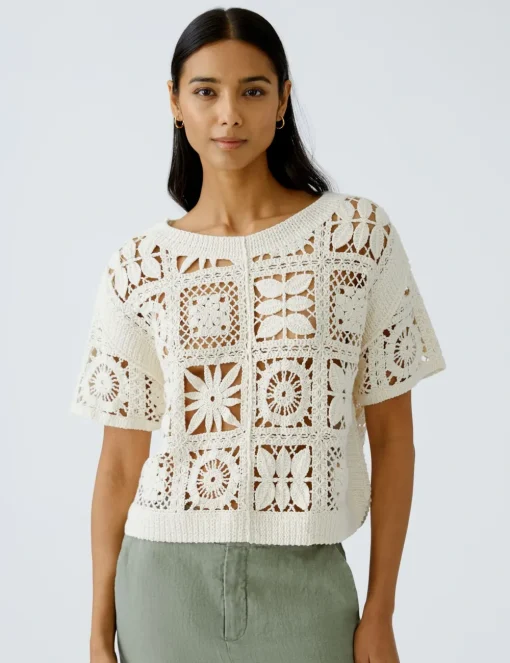 Oui trui 0092978 Offwhite Clearance