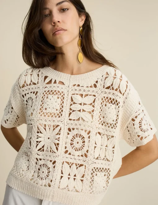Oui trui 0092978 Offwhite Clearance