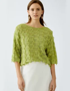 Oui trui 0093318 Licht Groen Discount