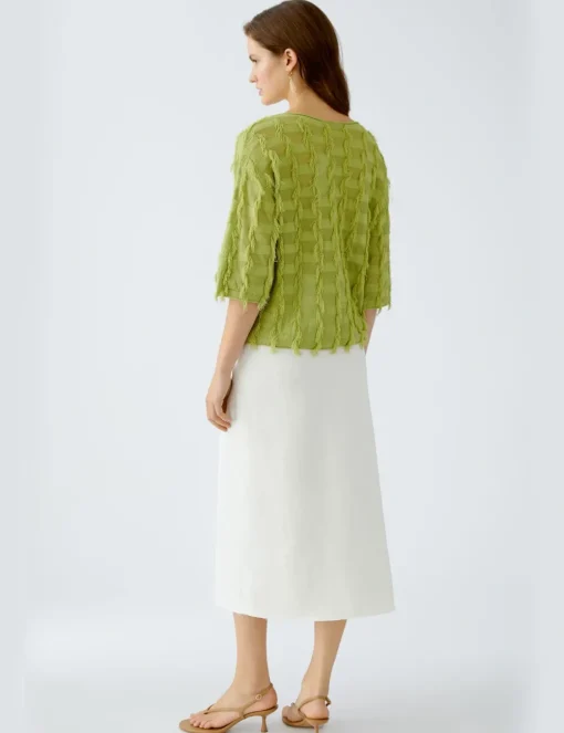 Oui trui 0093318 Licht Groen Discount