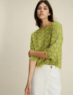 Oui trui 0093318 Licht Groen Discount