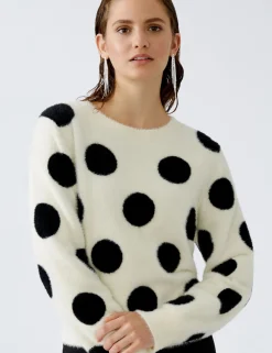 Oui trui 0090178 Offwhite Hot