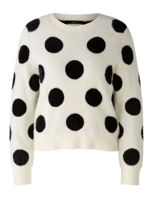 Oui trui 0090178 Offwhite Hot