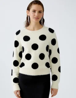 Oui trui 0090178 Offwhite Hot