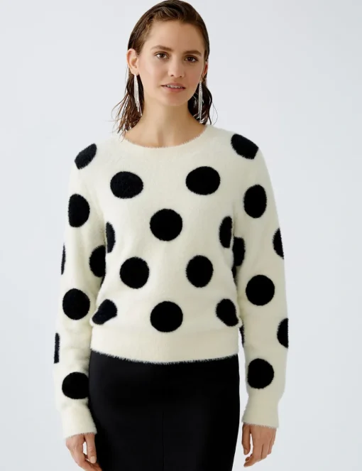 Oui trui 0090178 Offwhite Hot