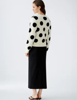 Oui trui 0090178 Offwhite Hot