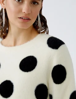 Oui trui 0090178 Offwhite Hot