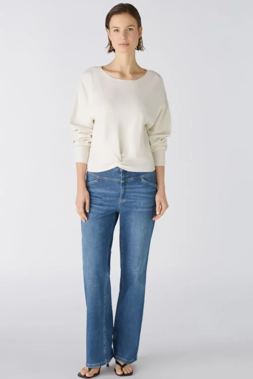 Oui trui 0086645 Offwhite Outlet