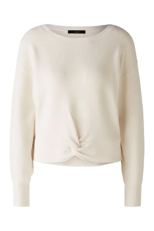 Oui trui 0086645 Offwhite Outlet