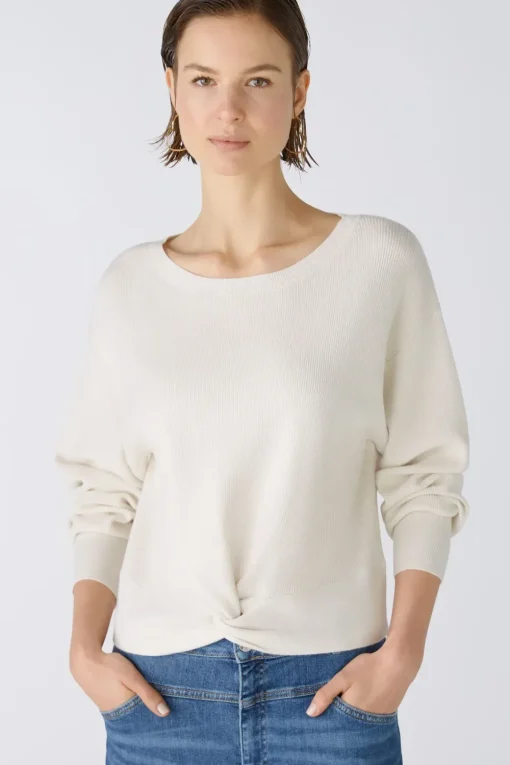 Oui trui 0086645 Offwhite Outlet
