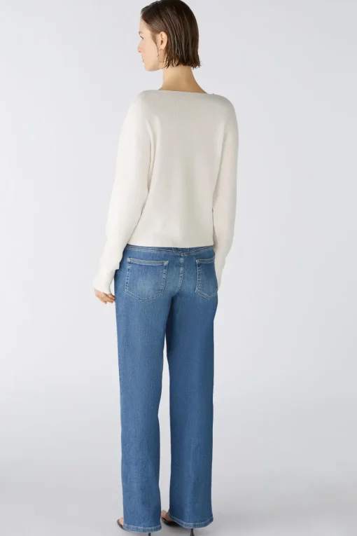 Oui trui 0086645 Offwhite Outlet