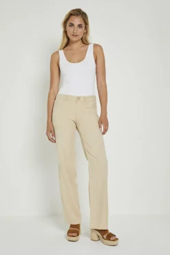 Para Mi pantalons SS241.227281 Beige Discount