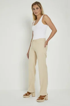 Para Mi pantalons SS241.227281 Beige Discount
