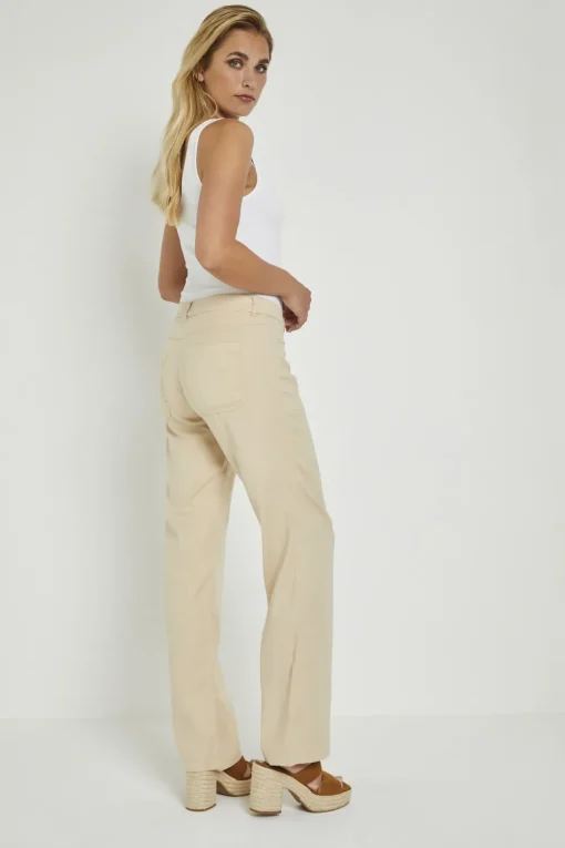 Para Mi pantalons SS241.227281 Beige Discount