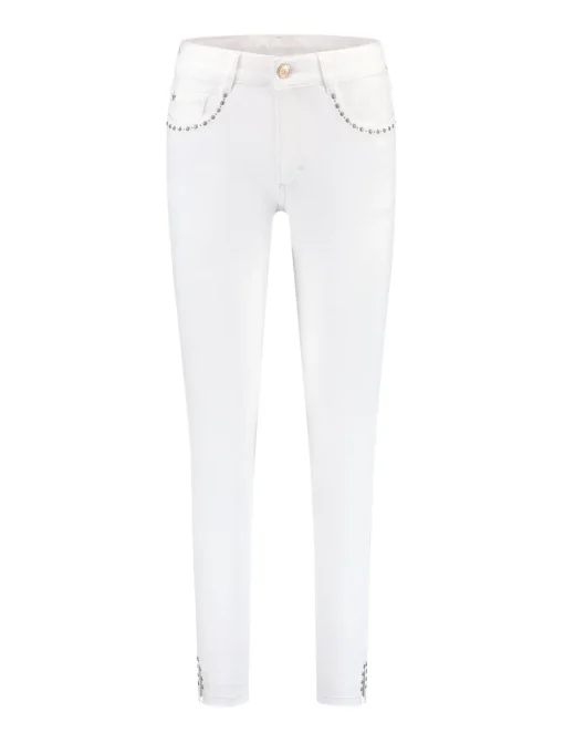 Para Mi 7/8ste broek Meya 005031 meya stud Wit New