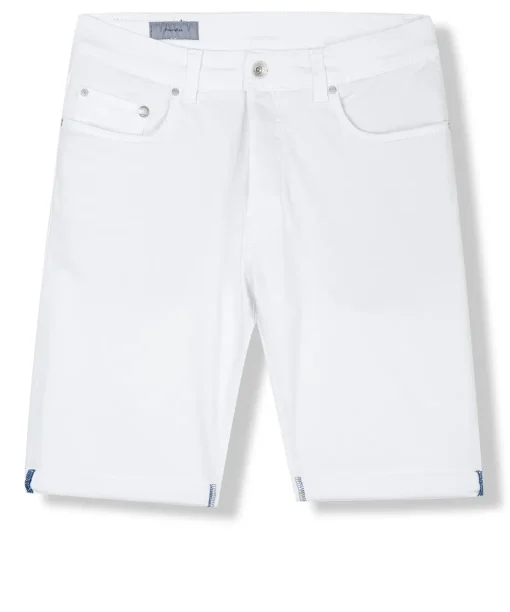 Pierre Cardin denim short C7 34520.8066 Wit Clearance