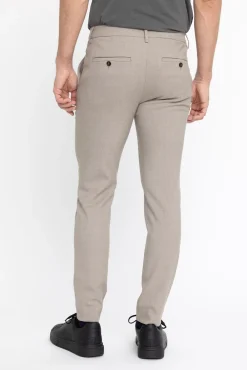 Plain business pantalon 30770 Khaky beige Outlet