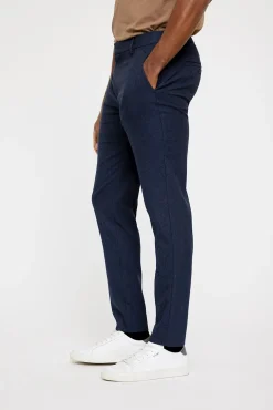 Plain business pantalon 30878 Blauw Clearance