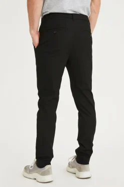 Plain business pantalon Slim Fit 30120 Zwart New