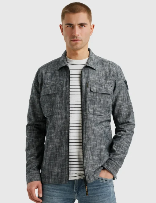 PME Legend casual overhemd PSI2502228 Licht Blauw New