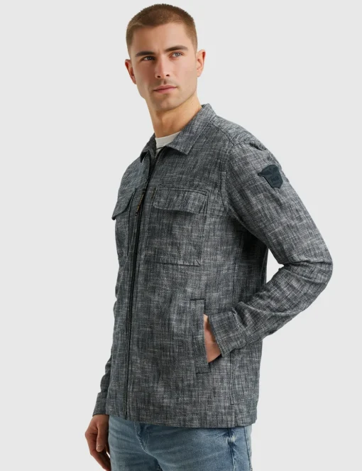 PME Legend casual overhemd PSI2502228 Licht Blauw New