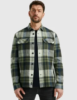 PME Legend casual overhemd PSI2502210 Licht Groen Fashion