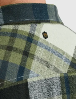 PME Legend casual overhemd PSI2502210 Licht Groen Fashion