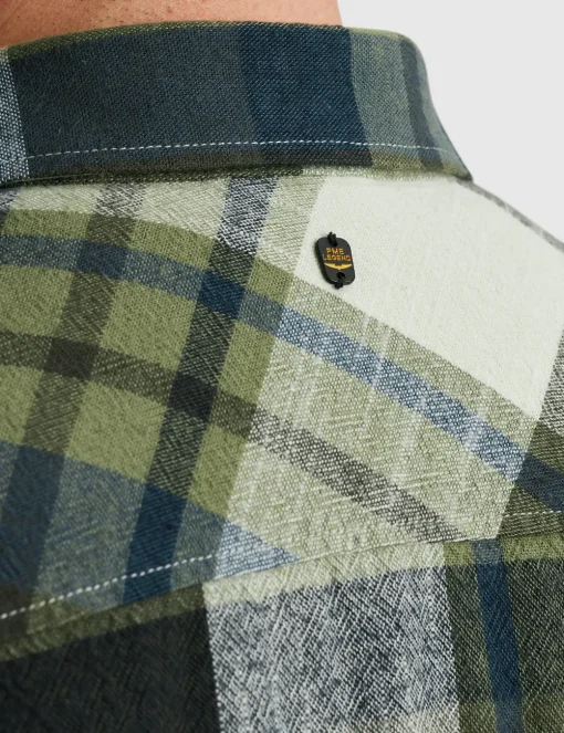 PME Legend casual overhemd PSI2502210 Licht Groen Fashion
