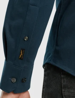 PME Legend casual overhemd PSI2411234 Marine Discount