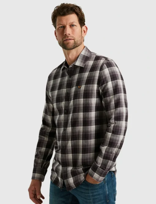 PME Legend casual overhemd PSI2410200 Groen Clearance