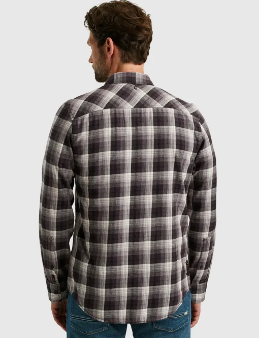 PME Legend casual overhemd PSI2410200 Groen Clearance