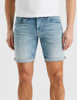 PME Legend denim short PSH165 Zwart Outlet