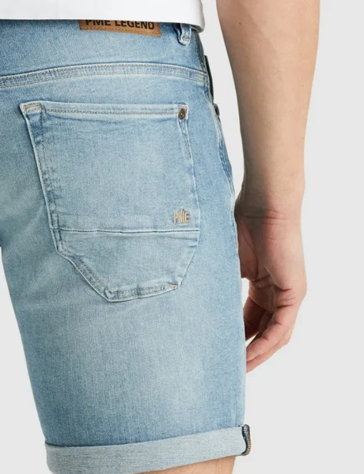 PME Legend denim short PSH165 Zwart Outlet