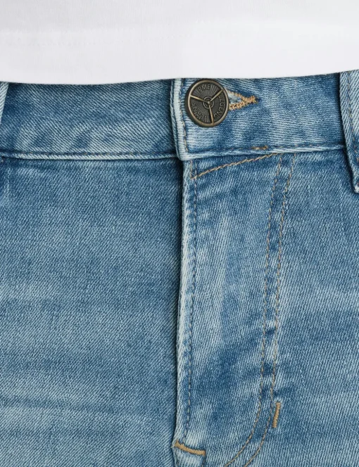 PME Legend denim short PSH165 Zwart Outlet