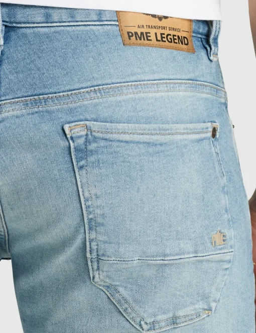 PME Legend denim short PSH165 Zwart Outlet