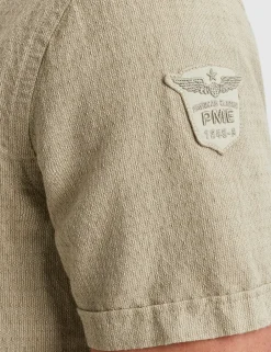 PME Legend overhemd PSIS2504220 Licht Groen New