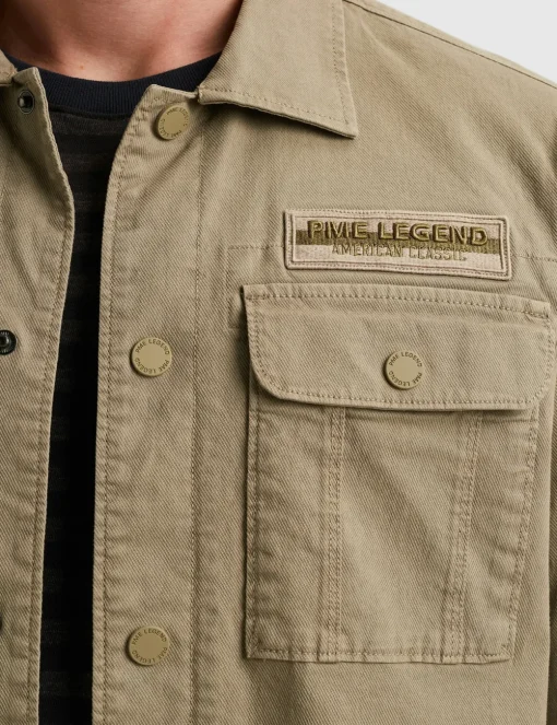 PME Legend overshirt PSI2506240 Taupe Online