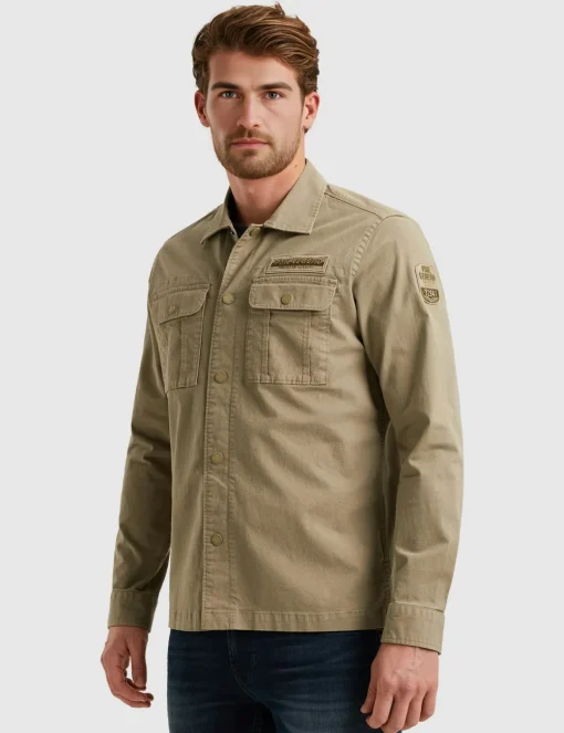 PME Legend overshirt PSI2506240 Taupe Online
