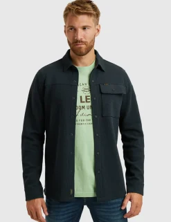 PME Legend overshirt PSI2411254 Donker Blauw Clearance