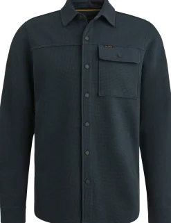 PME Legend overshirt PSI2411254 Donker Blauw Clearance