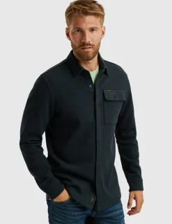 PME Legend overshirt PSI2411254 Donker Blauw Clearance