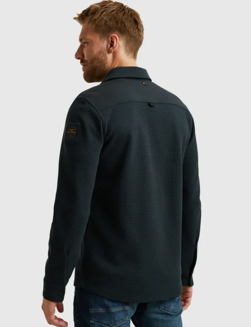 PME Legend overshirt PSI2411254 Donker Blauw Clearance