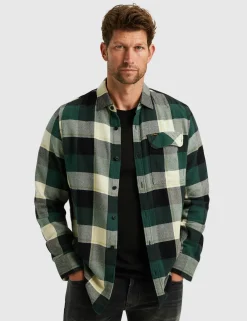 PME Legend overshirt PSI2409222 Groen Fashion
