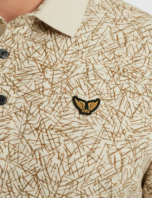 PME Legend polo's PPSS2506893 Offwhite Fashion