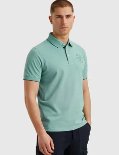 PME Legend polo's PPSS2504867 Licht Blauw Sale