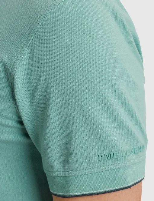 PME Legend polo's PPSS2504867 Licht Blauw Sale