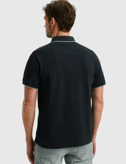 PME Legend polo's PPSS2504867 Donker Blauw Clearance