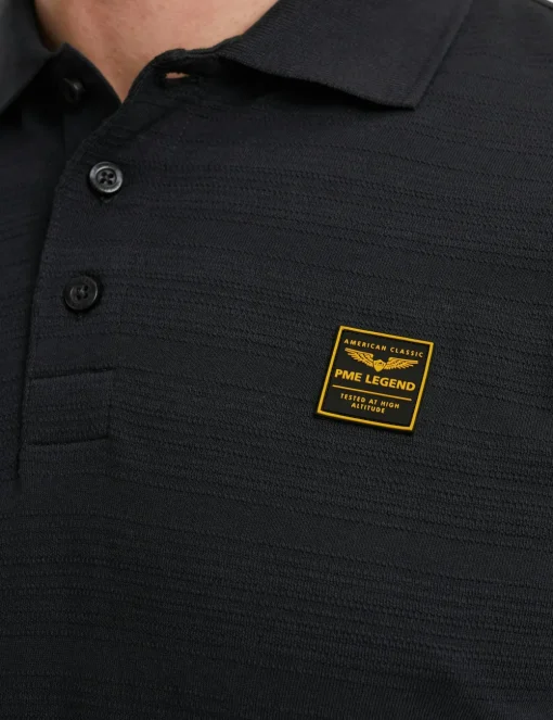 PME Legend polo's PPSS2504854 Donker Blauw Best