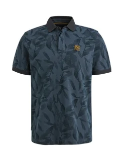 PME Legend polo's PPSS2504851 Donker Blauw Discount