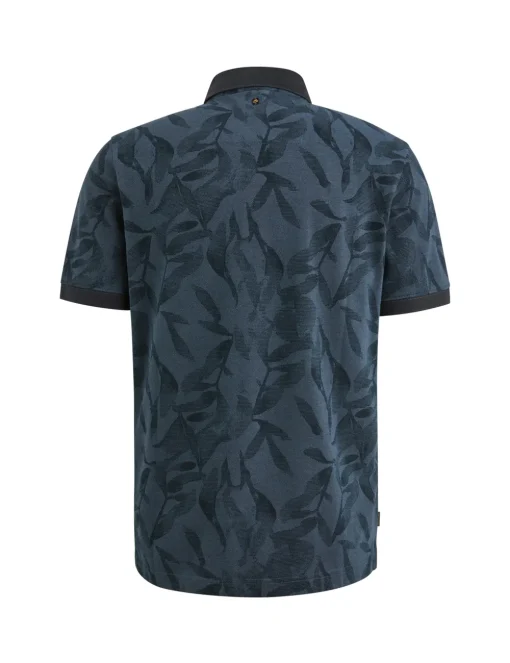 PME Legend polo's PPSS2504851 Donker Blauw Discount